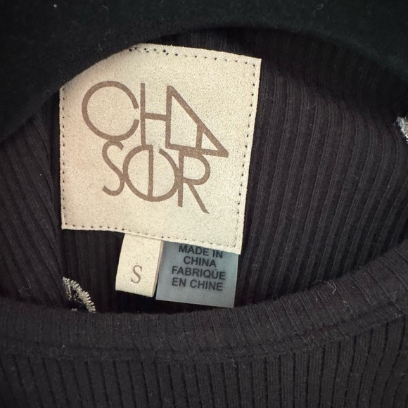 Chaser Black Tank Top with Yin Yang Pattern - Picture 2 of 2